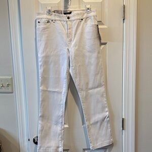 Polo by Ralph Lauren Women's White Skinny Pants
